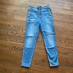 J Brand Natasha Ultra High Skinny Jean in Lovesick